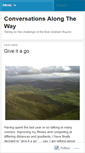 Mobile Screenshot of conversationsalongtheway.wordpress.com