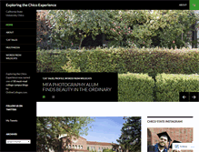 Tablet Screenshot of chicostateblog.wordpress.com