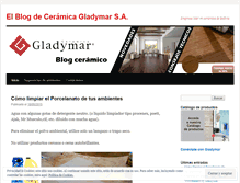 Tablet Screenshot of gladymar.wordpress.com