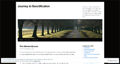 Desktop Screenshot of journeytosanctification.wordpress.com