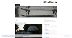 Desktop Screenshot of normrockwell.wordpress.com