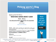 Tablet Screenshot of phileogsports.wordpress.com