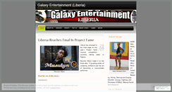 Desktop Screenshot of galaxylink.wordpress.com