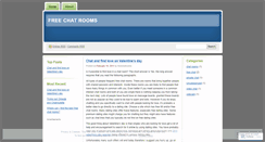 Desktop Screenshot of freechatrooms.wordpress.com