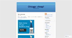 Desktop Screenshot of chicagocheap.wordpress.com