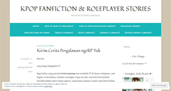 Desktop Screenshot of gudangsushifanfiction.wordpress.com