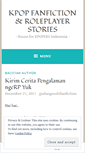 Mobile Screenshot of gudangsushifanfiction.wordpress.com