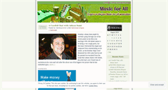 Desktop Screenshot of melodyjuction.wordpress.com