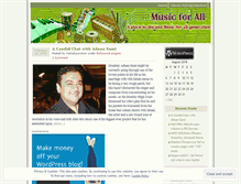 Tablet Screenshot of melodyjuction.wordpress.com