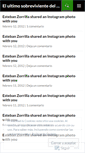 Mobile Screenshot of elultimosobrevivientedelnostromo.wordpress.com