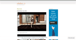 Desktop Screenshot of eekaface.wordpress.com