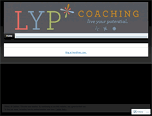 Tablet Screenshot of lypcoaching.wordpress.com