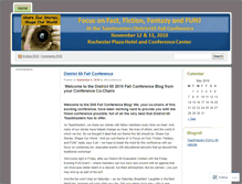 Tablet Screenshot of d65fallconference.wordpress.com