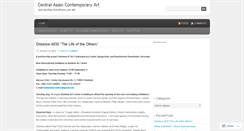 Desktop Screenshot of caconart.wordpress.com