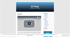 Desktop Screenshot of elpiripi.wordpress.com