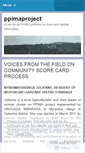 Mobile Screenshot of ppimaproject.wordpress.com
