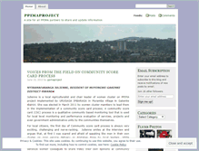 Tablet Screenshot of ppimaproject.wordpress.com