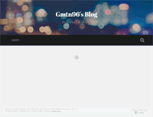 Tablet Screenshot of gmtn96.wordpress.com