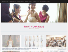 Tablet Screenshot of painturfacedotcom.wordpress.com
