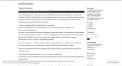 Desktop Screenshot of mediestudier.wordpress.com