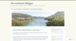 Desktop Screenshot of antitheticblogger.wordpress.com