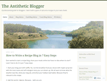 Tablet Screenshot of antitheticblogger.wordpress.com
