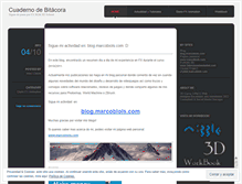 Tablet Screenshot of marcobiols.wordpress.com