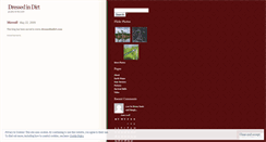 Desktop Screenshot of dressedindirt.wordpress.com
