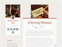 Tablet Screenshot of andyoungyblog.wordpress.com