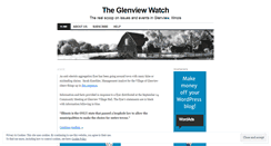 Desktop Screenshot of glenviewwatch.wordpress.com