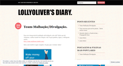 Desktop Screenshot of lollyoliver.wordpress.com