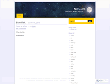 Tablet Screenshot of nuha85.wordpress.com