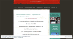 Desktop Screenshot of lpsilverhawkspto.wordpress.com