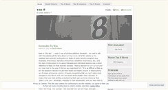 Desktop Screenshot of livethe8.wordpress.com