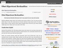 Tablet Screenshot of obathipertensiberkualitas.wordpress.com