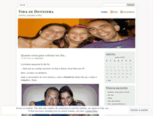 Tablet Screenshot of donninha.wordpress.com