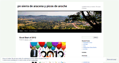 Desktop Screenshot of pnsierradearacena.wordpress.com