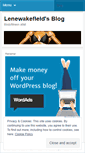 Mobile Screenshot of lenewakefield.wordpress.com
