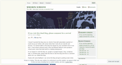 Desktop Screenshot of mmorpgscreens.wordpress.com