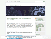 Tablet Screenshot of mmorpgscreens.wordpress.com