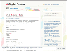 Tablet Screenshot of digitalguyana.wordpress.com