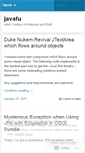 Mobile Screenshot of javafu.wordpress.com