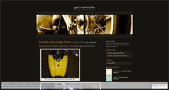 Desktop Screenshot of garysbikes.wordpress.com