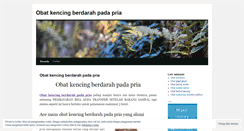 Desktop Screenshot of obatkencingberdarahaziherbal.wordpress.com