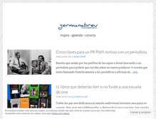 Tablet Screenshot of germanabreu.wordpress.com