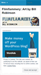 Mobile Screenshot of flimflammery.wordpress.com