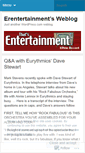 Mobile Screenshot of erentertainment.wordpress.com