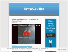 Tablet Screenshot of ilowe002.wordpress.com