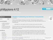 Tablet Screenshot of philippians412.wordpress.com