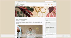 Desktop Screenshot of needleworker.wordpress.com